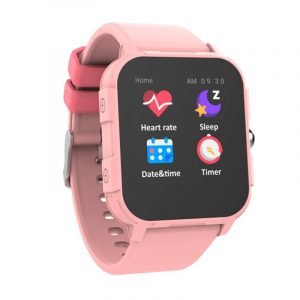 smartwatch cool junior silicona rosa salud deporte sueno ip68 juegos 2