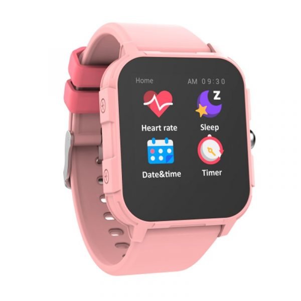 smartwatch cool junior silicona rosa salud deporte sueno ip68 juegos 2