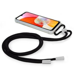 carcasa cool para samsung a145 galaxy a14 a14 5g cordon negro 1