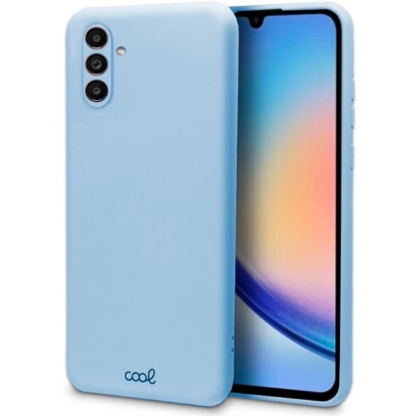 carcasa cool para samsung a346 galaxy a34 5g cover celeste