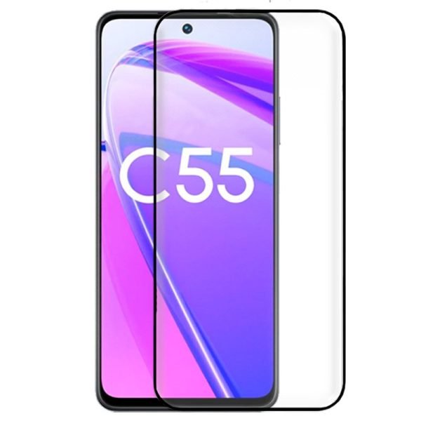 protector pantalla cristal templado cool para realme c55 full 3d