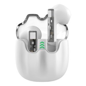 auriculares stereo bluetooth dual pod earbuds cool vision blanco 1