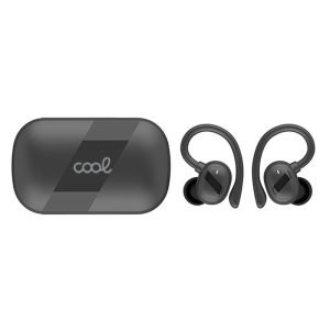auriculares stereo bluetooth earbuds inalambricos cool fit sport negro 2